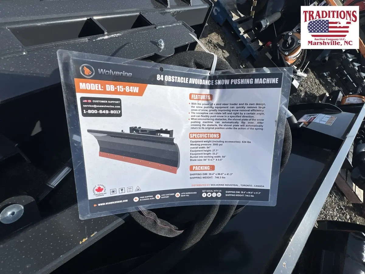 Wolverine 84" 4 way Dozer Blade - image 1